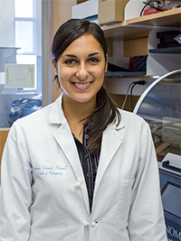 Jasmine Talameh, Pharmaceutical Sciences, received a 2013 Impact Award for her project titled Genetic and Pharmacogenetic Associations with Heart Failure Patient Survival.